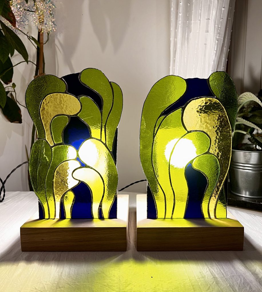 lampe de chevet "algue"