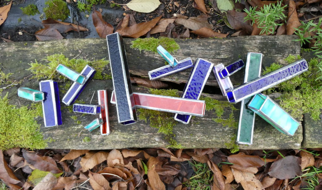 les imparfaits - série de petits et grandes vases en verre texturé - décembre 2025