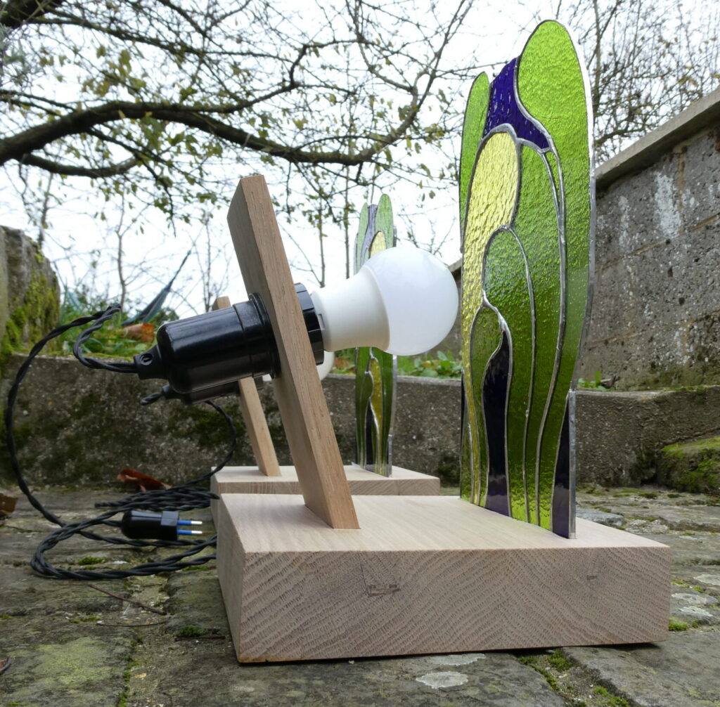 lampe de chevet "algue"