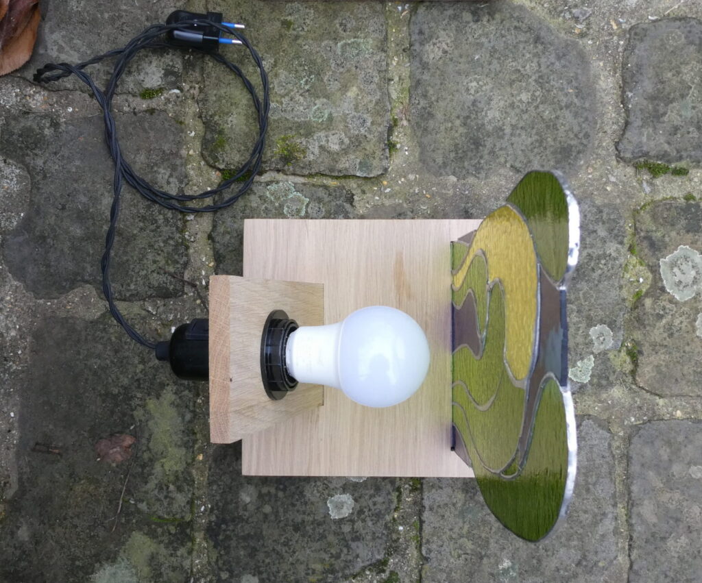 lampe de chevet "algue"