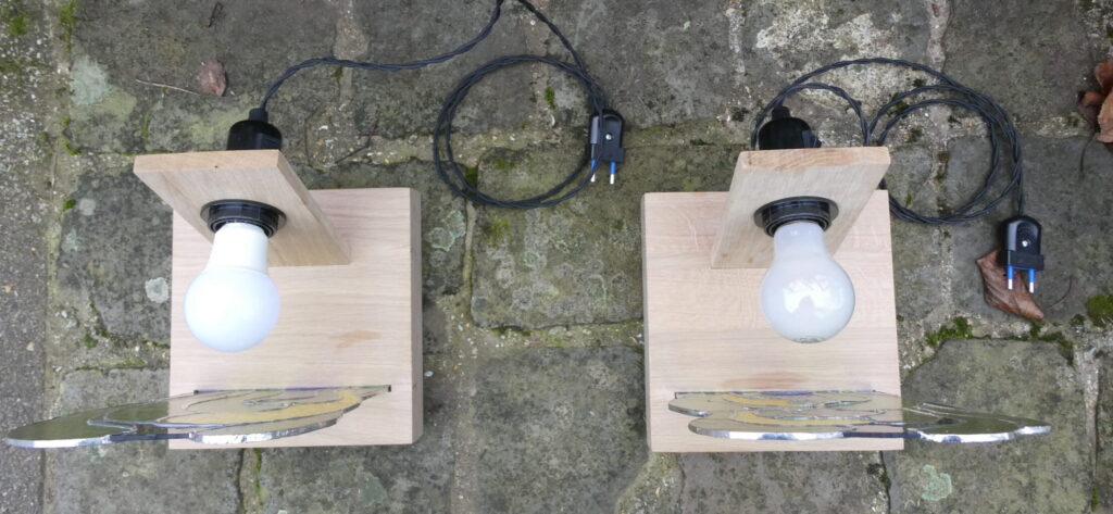 lampe de chevet "algue"